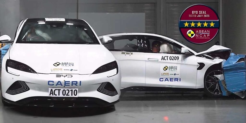 BYD Seal Dapat Bintang 5 ASEAN NCAP