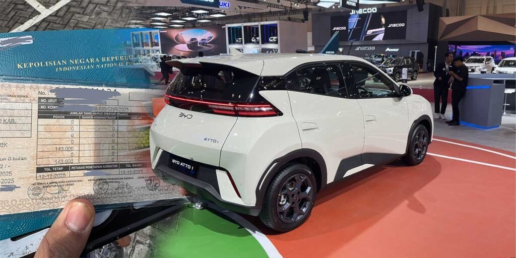 Pajak Tahunan BYD Atto 1 Tahun 2026